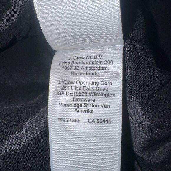 J. Crew Sophia Sleeveless Mini Dress Black Jewel Buttons Women Size 10 NEW - Picture 9 of 10